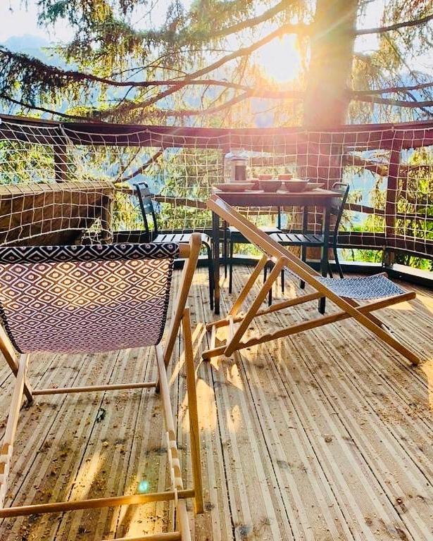 Cabane dans les Arbres de ValmoInsolite nuit insolite Rhone Alpes Valmorel 10