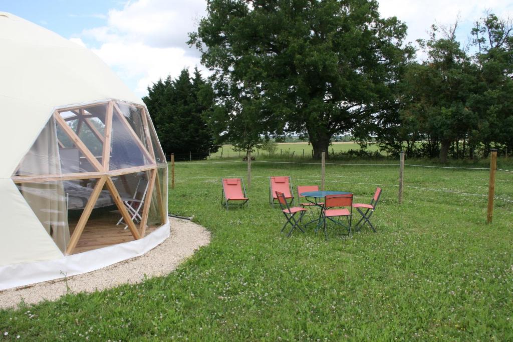 Dome Geodesique nuit insolite Region non trouvee Gizay 5