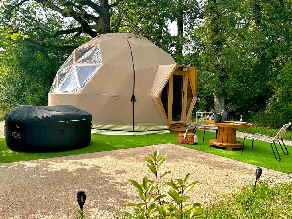 Dome Pathome nuit insolite Midi Pyrenees Catonvielle 4