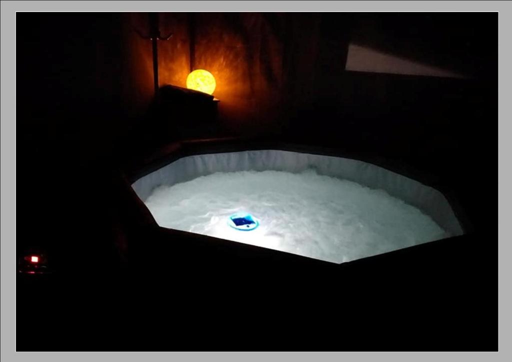 Hebergement insolite avec Bungalow tout confort bulle atypique et spa nuit insolite Aquitaine Montpouillan 6
