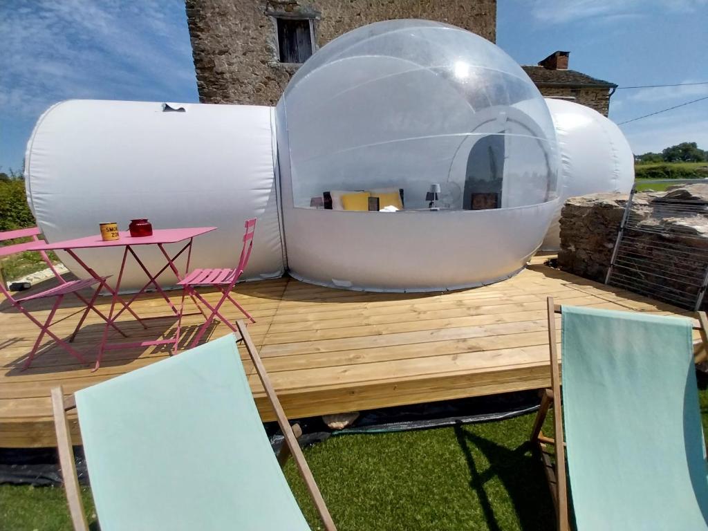 La Bubble nuit insolite Midi Pyrenees La Salvetat Peyrales 13