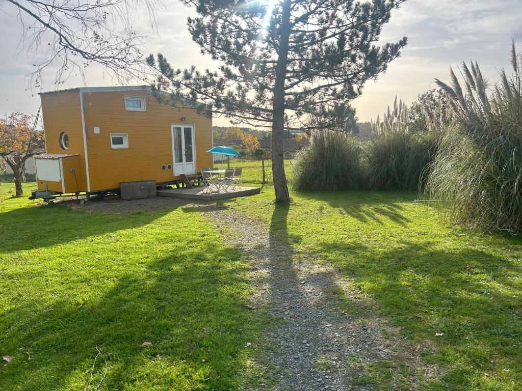La tiny house Luna nuit insolite Aquitaine Villefranche de Lonchat