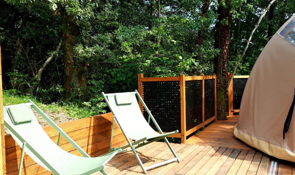 Le MobilDome a Marie nuit insolite Midi Pyrenees Cambounes 16