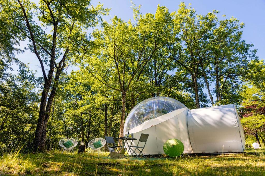 Somnen bulle nuit insolite Midi Pyrenees Najac 13