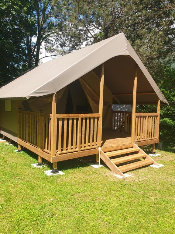 lodge du camping la Porte St Martin nuit insolite Rhone Alpes Saint Martin en Vercors 7